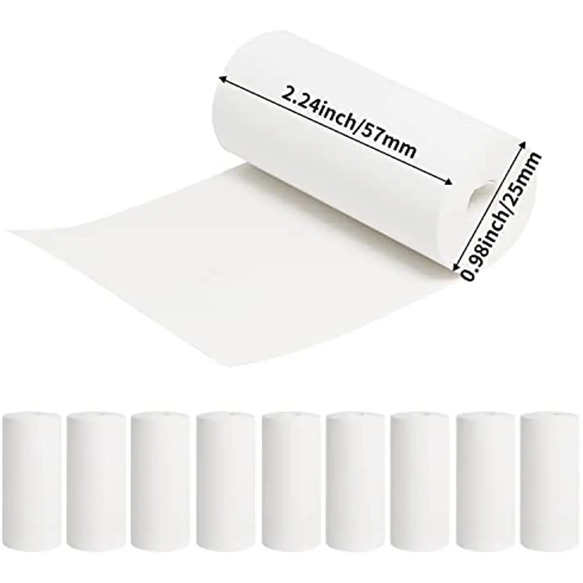 Thermal Sticker Paper 57x25MM Photo Color For Children Camera Instant Print