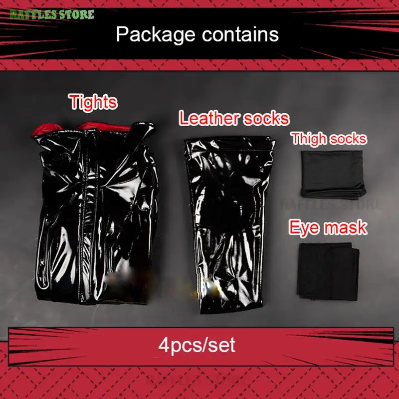 Disfraz de Cosplay de Anime Gojo Satoru de JJK, peluca con cambio de género, traje negro, ropa de fiesta para eventos de cómic de Halloween para mujer