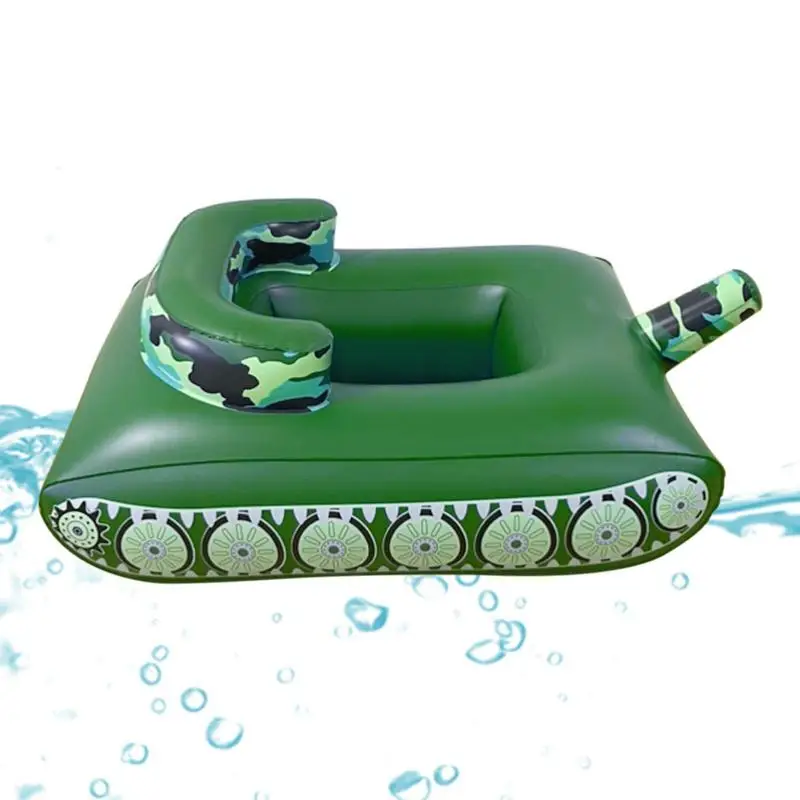 

Надувной бассейн, плавающий танк с водяными пистолетами, водяной надувной плавающий матрас, уличные водные игрушки для бассейна