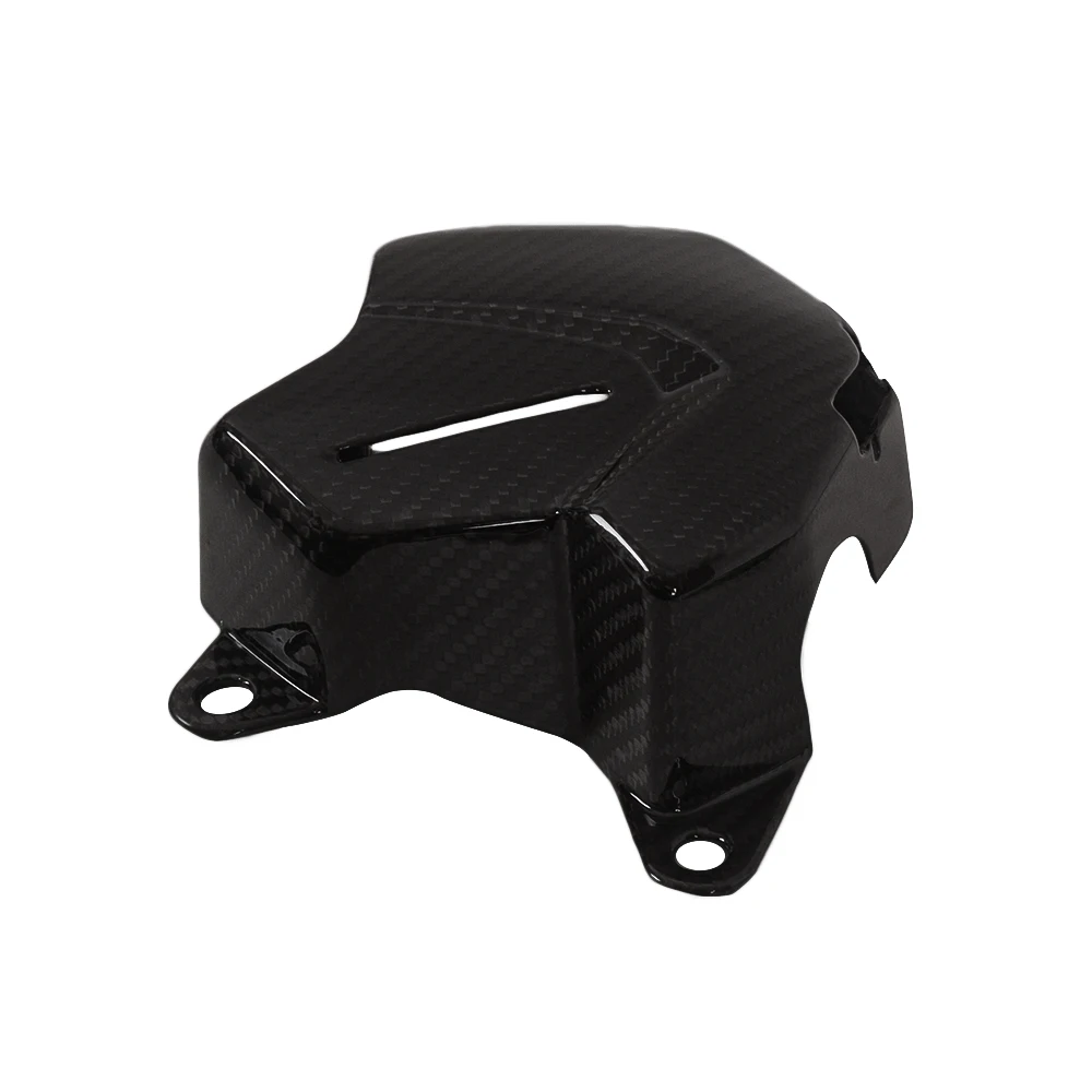 Carbon Fiber Expansion Tank Cover Protective Guard Twill Motorcycle Modification Accessories For Triumph Trident 660