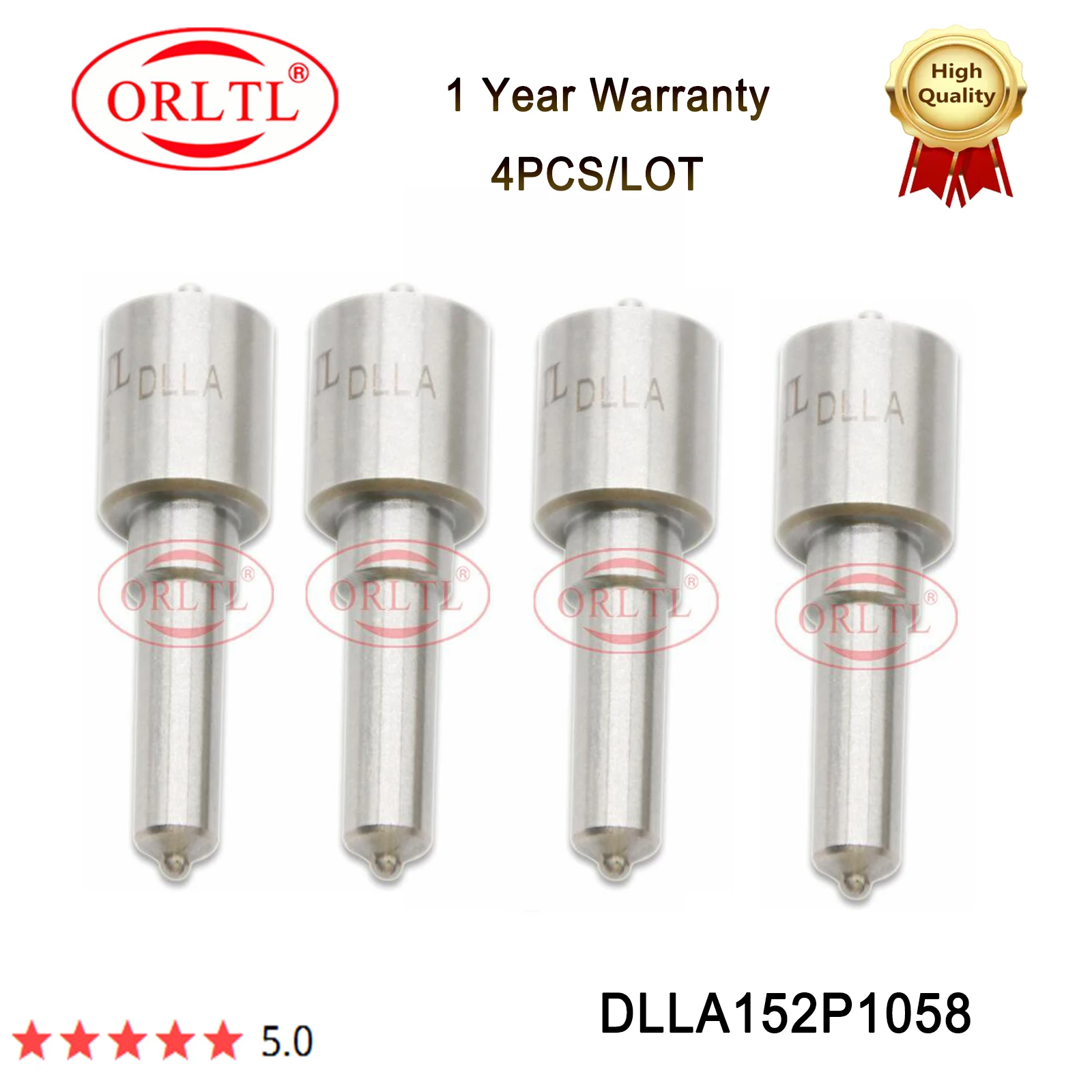 

4PCS Common Rail Injector Nozzle Tips DLLA152P1058 DLLA 152 P 1058 For FAW 095000-8420 1112010-682-0000 11120106820000