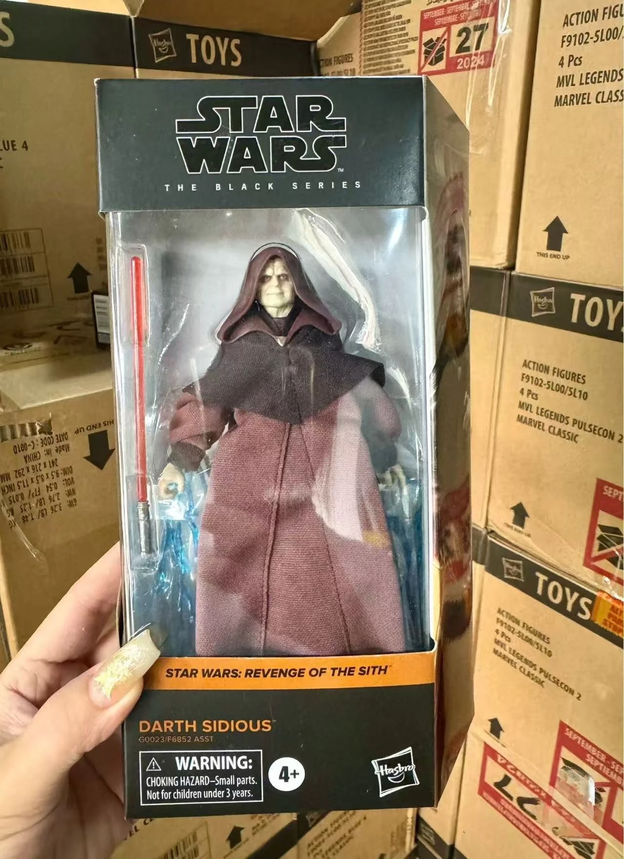 Star Wars ダース・シディウス フィギュア ハスブロ スター・ウォーズ シス帝国皇帝 ダース・シディウス