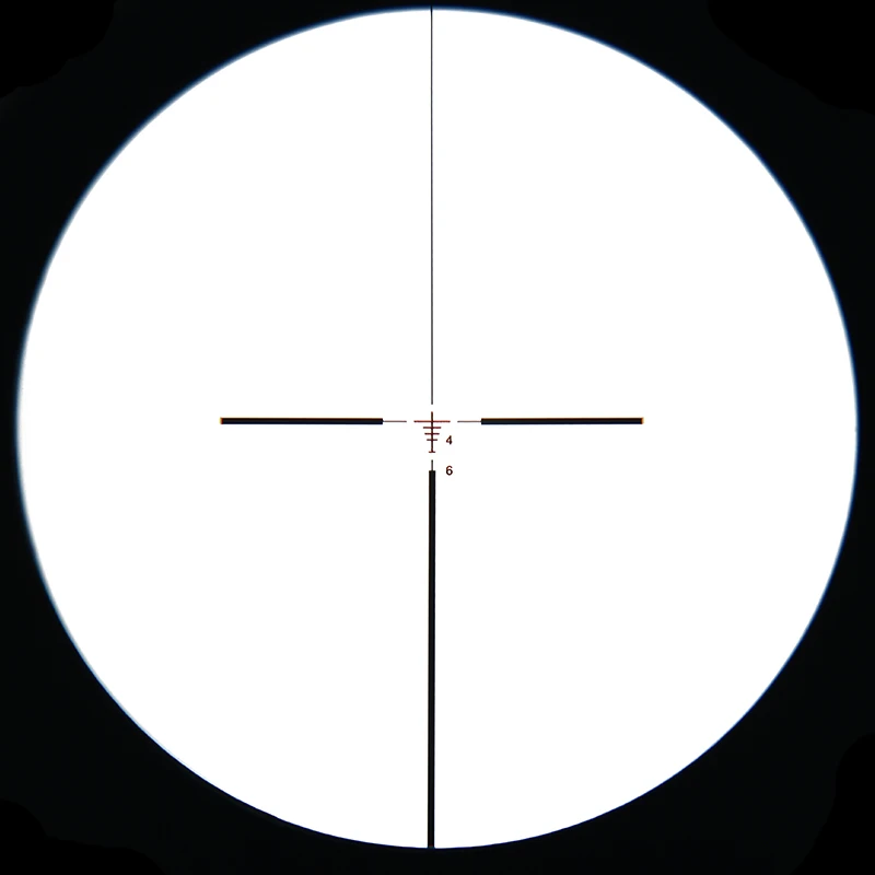 TA02 4X32mm Red LED Illuminated Riflescope with Mini Reflex Red Dot Sight For Hunting Airsoft Rifles Full Markings