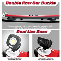 Spatium 2-3 Persons Inflatable Kayak Canoe High Strength DropStitch Floor Inflatable Kayak For Fishing 2