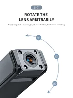 Outdoor back-clip night vision recorder, high battery life, 1080p high-definition image stabilization, 180° rotatable lens - Image 6