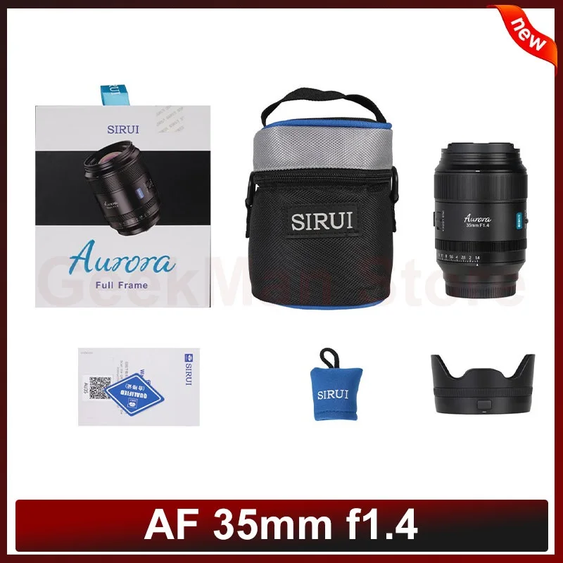 NEW Sirui Aurora 35mm f/1.4 Lens for Nikon Z for L-Mount for