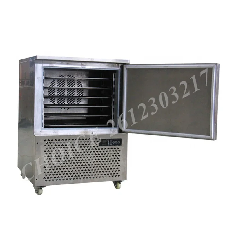 Hotel Restaurant Commercial Refrigeration Equipment 3tray Kitchen Quick Blast Freezer -40 Degree Frost Free Freezer