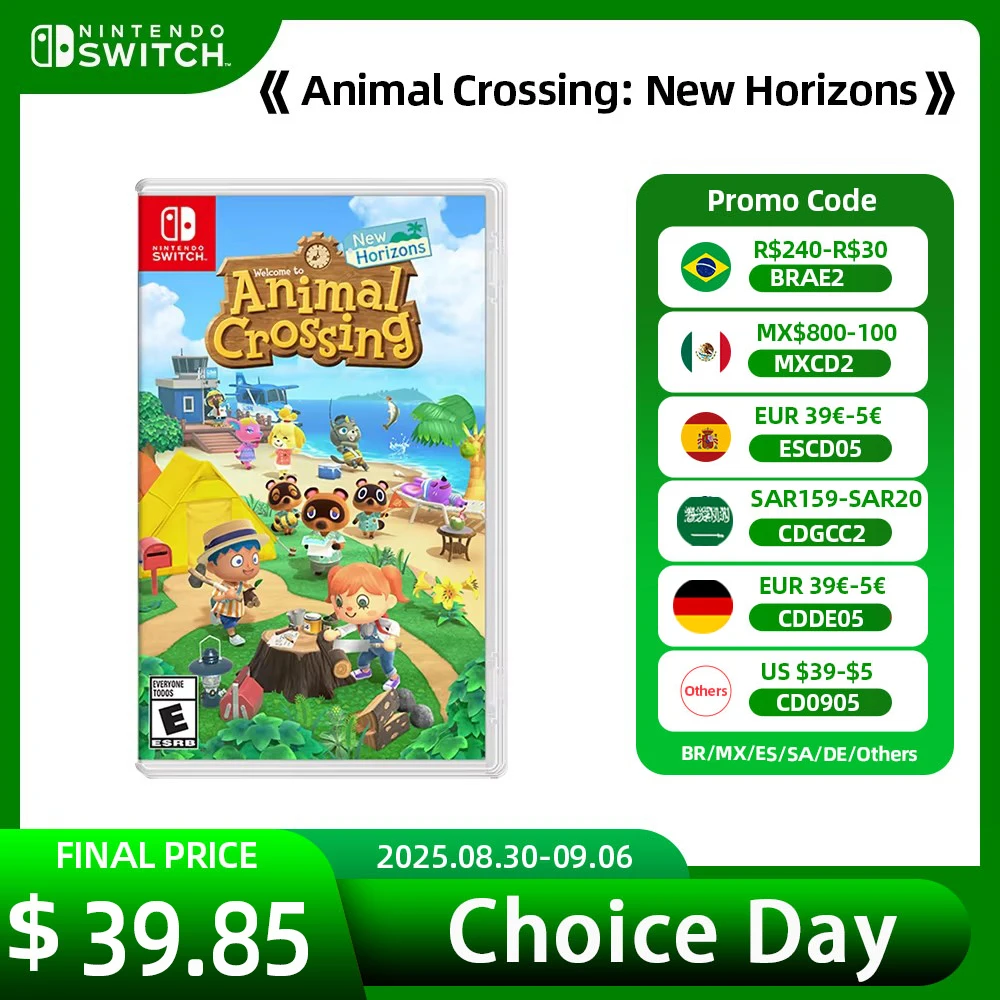 Switch Animal Animal Crossing Physical Game Animal Crossing Switch