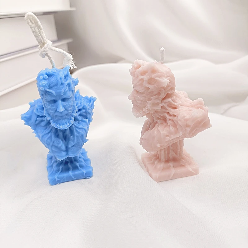 

Halloween Party Decorating Tool Skull Candle Mold Silicone Resin Epoxy Mould Handmade Gift Home Decor