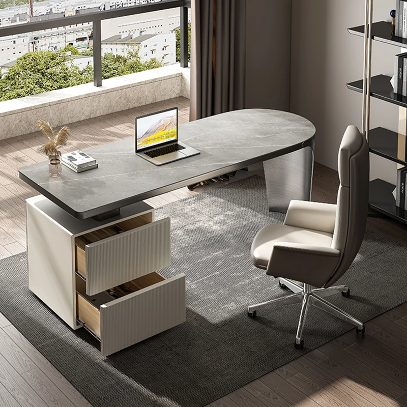 Executive Desk Table Luxury Reception Standing Meeting Office Desks Modern Standing Scrivania Cameretta Office Furniture