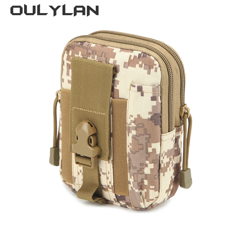 

Military EDC Tactical Bag Waist Belt Pack Outdoor Hunting Emergency Tools Pack Camouflage Camping Hanging Survival Pouch