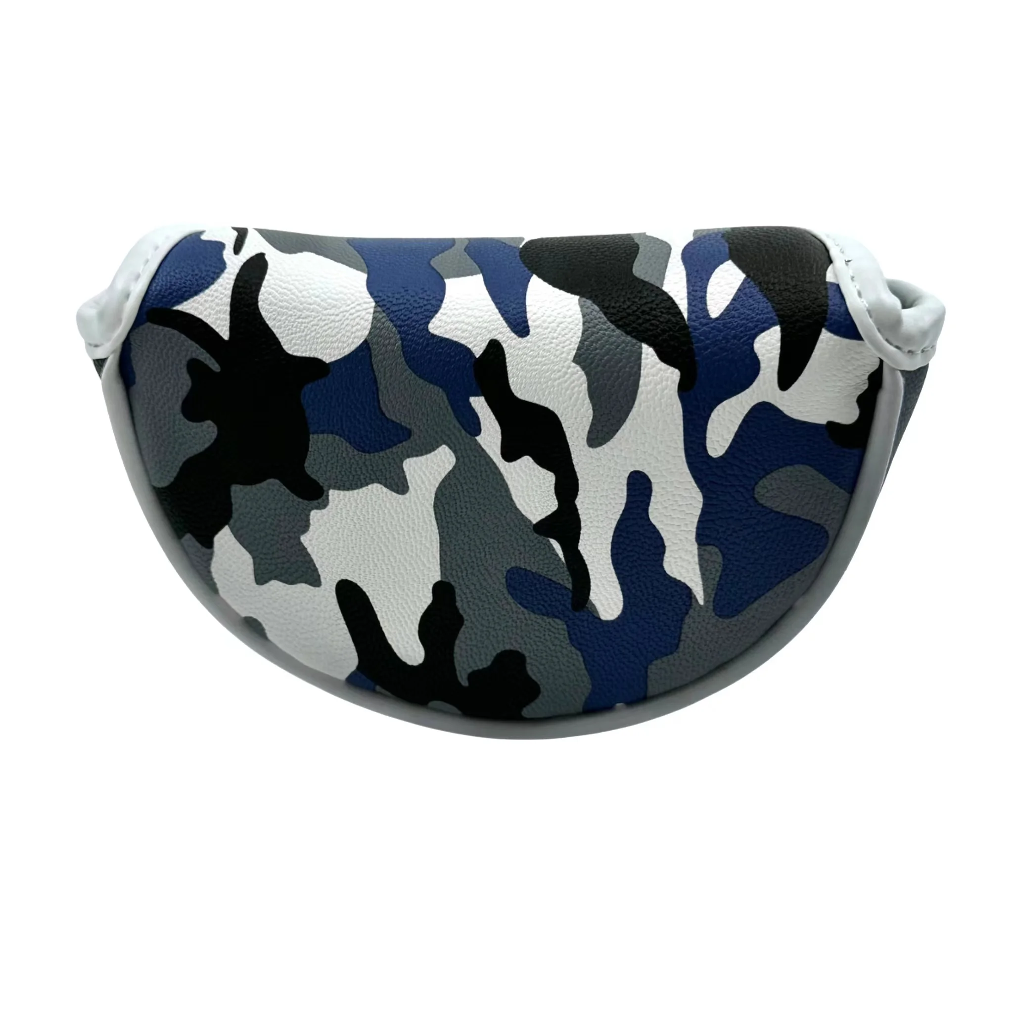 camouflage Pattern Golf Putter Cover PU Leather Golf Mid Mallet Putter
