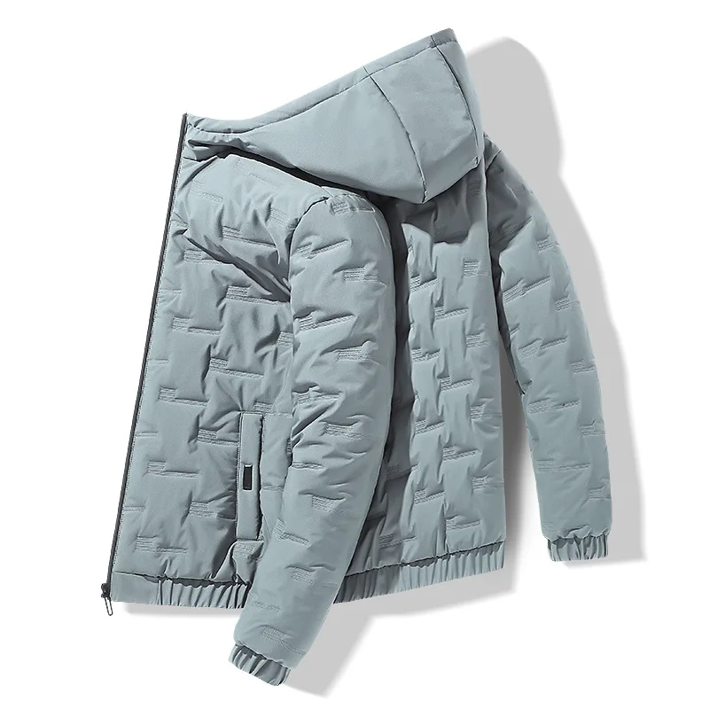 

Autumn Winter Jacket Men Bomber Jacket Casual Thicken Cotton Padded Jacket Slim Fit Men Fashion Clothing 2022 Streetwear Coat