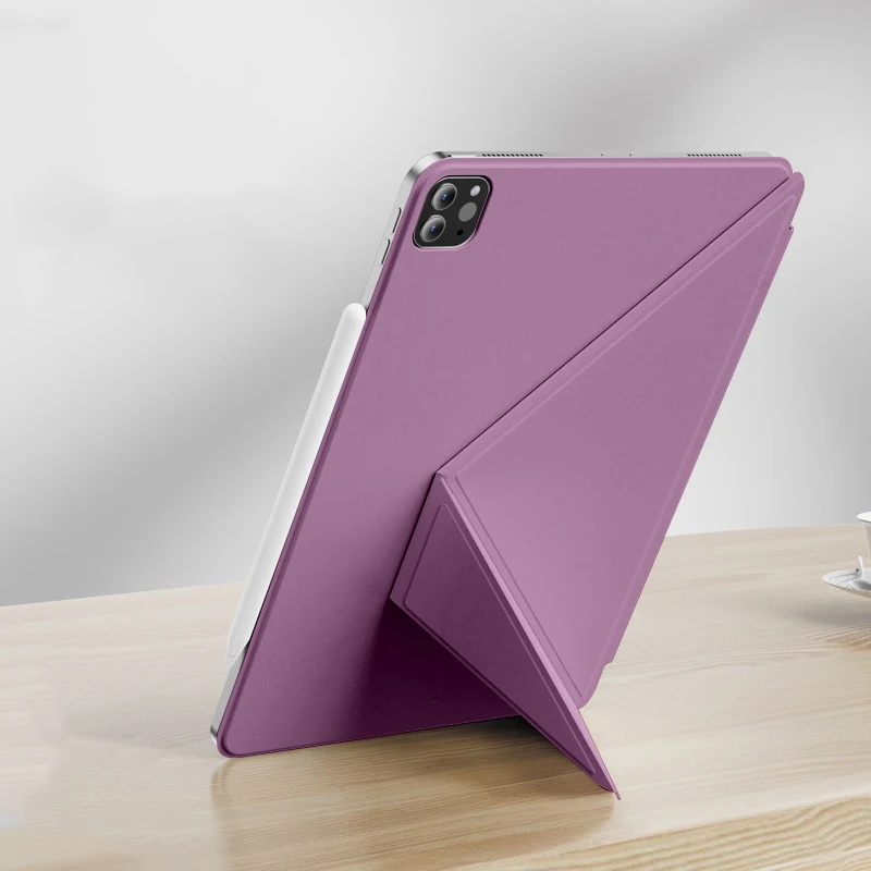 Versatile Magnetic Foldable Tablet Stand Cover