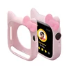 Hello Kitty Apple Watch Protective Case for Iwatch Cover for 38 40 42 44mm Anime KT Cat Soft Silicone Replacement IWatch Shell 6