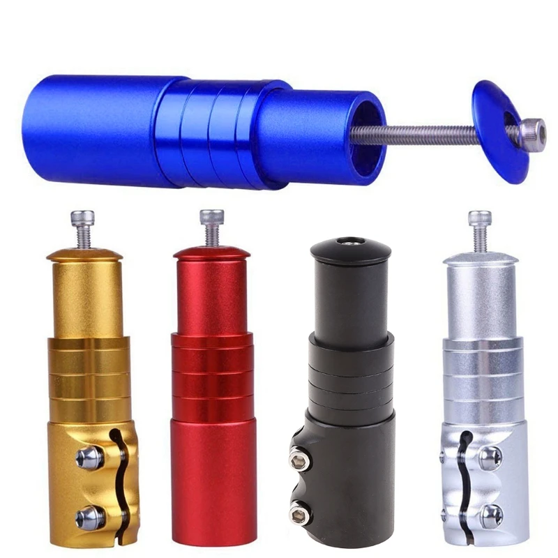 

yunyun Fork Stem Height Extender Handlebar Rise up Adapter Bike Cycling Aluminum Alloy Height Spacer