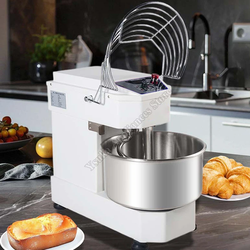 Commercial Automatic Wheat Flour Mixer Spiral Bread Dough Kneading