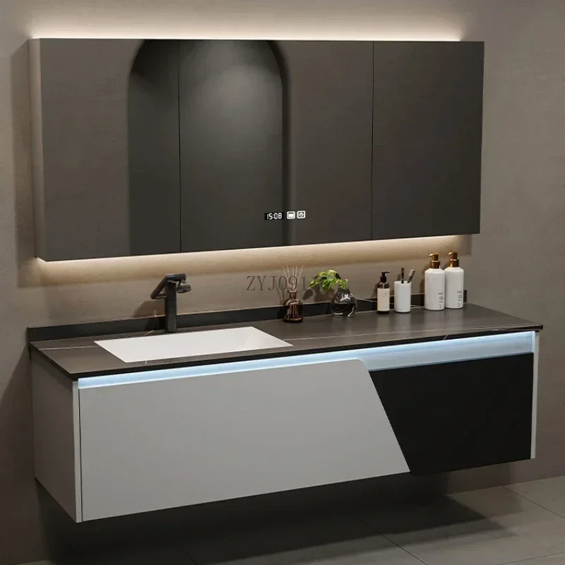 Bathroom Storage Bathroom cabinet Closed Toilet Cabinet Wall Shelf Small Closet Corner Sink Base Narrow Organizer Furniture