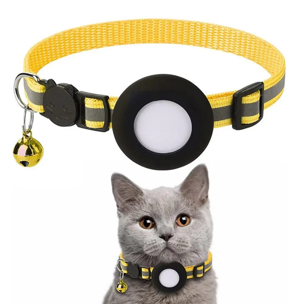 Silicone Anti-Lost Pet Cat Collar For The Apple Protective Wearable Tracker Anti Lost Positioning Tracker Cover Collar 2024 5