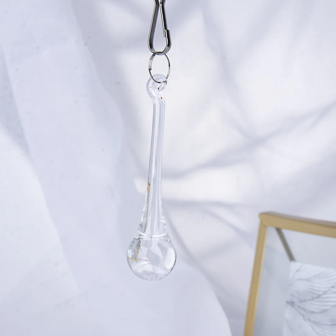 20x80mm/16x60mm Clear K9 Glass Crystal Rain Drop Pendant Teardrop Glass For Dining Room Suspension Lamp Lighting Fixture Decor yada 2022 new ins fashion fresh fruit pattern automatic umbrella clear folding umbrellas for women man rain umbrella yd200329