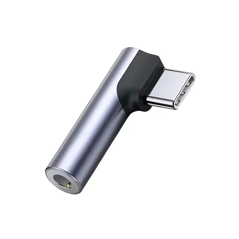 Right Angle USB-C to 3.5mm Audio Adapter - USB-C Male to 3.5mm Headphone Converter