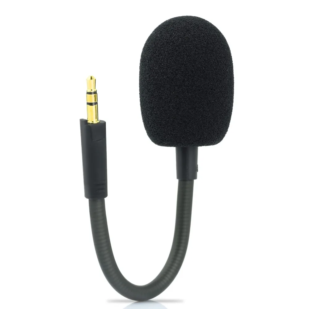 Microphone de jeu en mousse plaqué or, remplacement OFC, Aux, 3.5mm, pour  Logitech G733 G-733 G 733, casque d'écoute