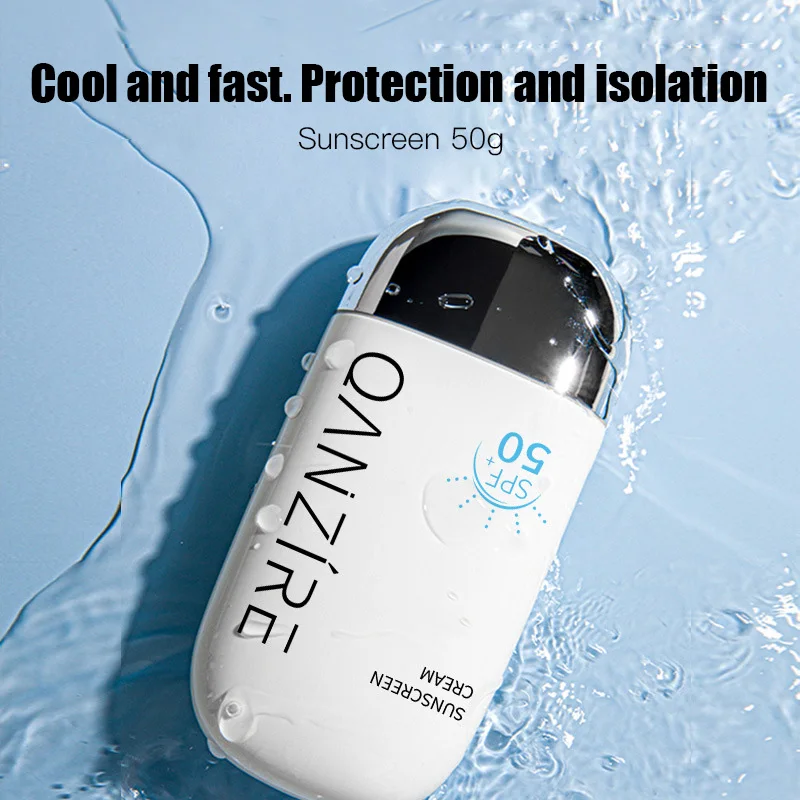

SPF 50 Lightness Non-Greasy Sunscreen No Ball Up Oil Contr Fast Film Forming Body Sunscreen Waterproof Non-stuffy Acne