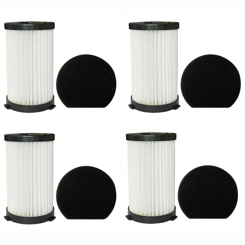 

Hot 4X Washable Hepa Filter And Sponge Replacement Kit For Moosoo D600 D601 Corded Stick Vacuum Cleaner Spare Accessories