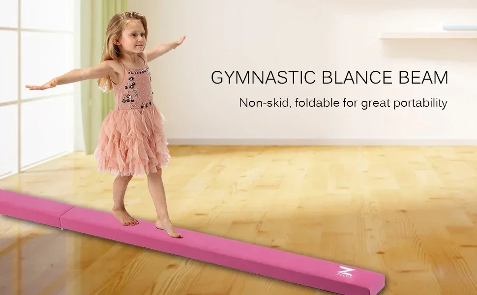 Hot Sale Professional Gymnastic Wooden Balance Beam For Kids