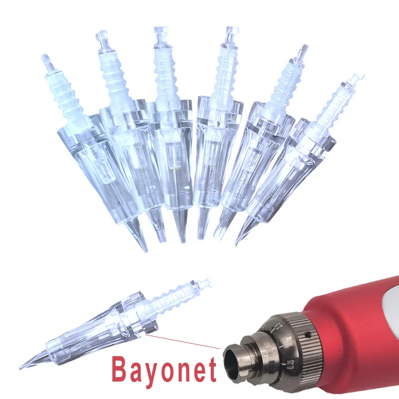 

100/50/10Pcs Dr.Pen Tattoo Needle Cartridges Bayonet Replacement For Dr pen N2/M7/M5/E30/A6/A1/A10 Micro Needles 1 3 5 7 Pin PMU