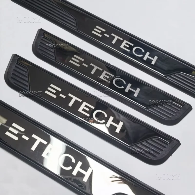Renault Austral Arkana E-Tech 하이브리드 액세서리 2019 - 2024 자동차 스테인레스 크롬 도어 씰 킥 플레이트 보호대 커버 트림