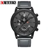 CURREN Men's Casual Sport Quartz Watch Mens Watches Top Brand Luxury Quartz-Watch Leather Military Watch Wrist Male Clock Drop 1