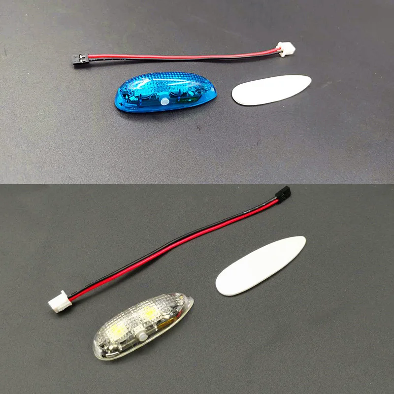 1S Rechargeable 4 modes LED lights ZMR Wireless Navigation Light for RC Airplane Hobby Plane Drone Car Boat Toy Part