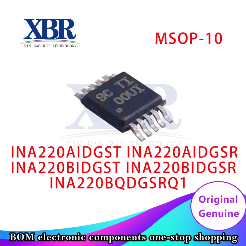 

5 шт., INA220AIDGST, INA220AIDGSR, INA220BIDGST, INA220BIDGSR, INA220BQDGSRQ1, MSOP-10, новый и оригинальный IC