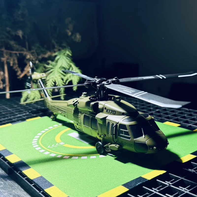 ラジコン　ヘリコプター　WLTOYS K170 UH-60L　バッテリー２個付 Wltoys XK K170 UH-60L RC Helicopter | Brushless, 6-Axis Gyro