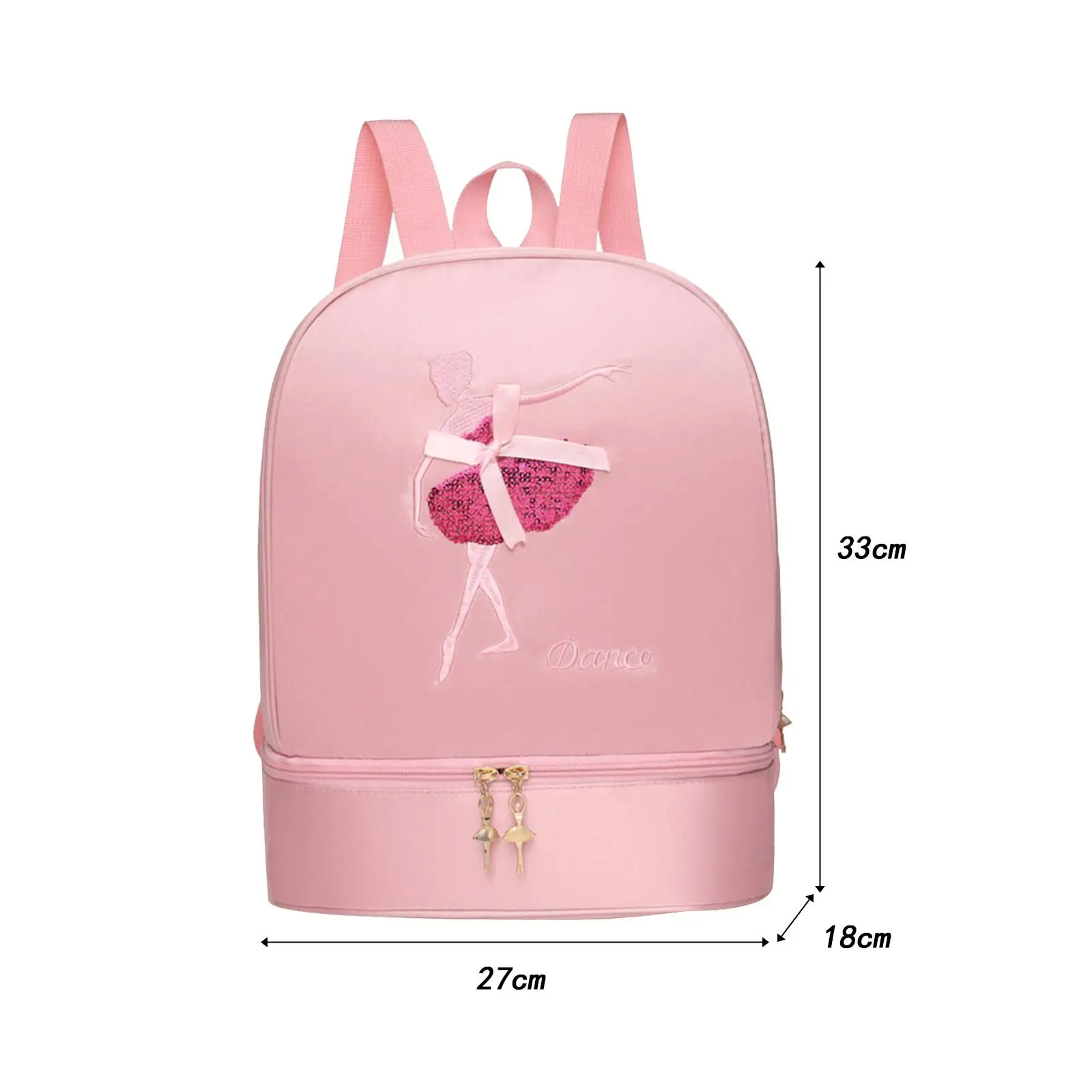 Ballet Dance Backpack Ballet Dance Bag Sweet Portable Casual Daypack Girls 6