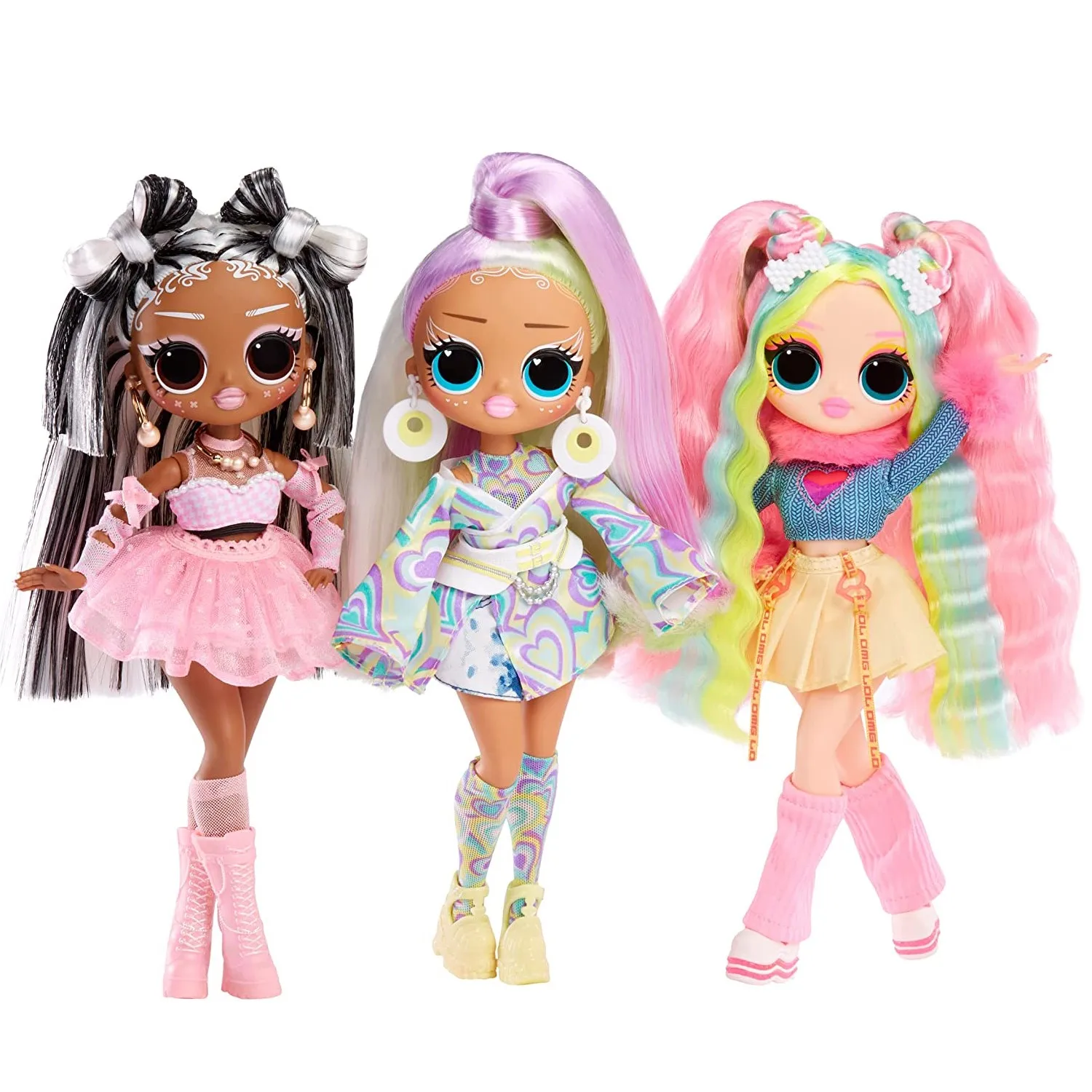 25Cm Originale Mga Lol Doll Omg Big Sunshine Girl Capelli Scoloriti Ragazza Grandi Occhi Pigiama Set Bambola Miglior Regalo