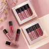 HANDAIYAN Lipstick Set Sexy 4 Colors Lip Gloss Matte Lipstick Waterproof Non-stick Cup Cosmetics Makeup 2