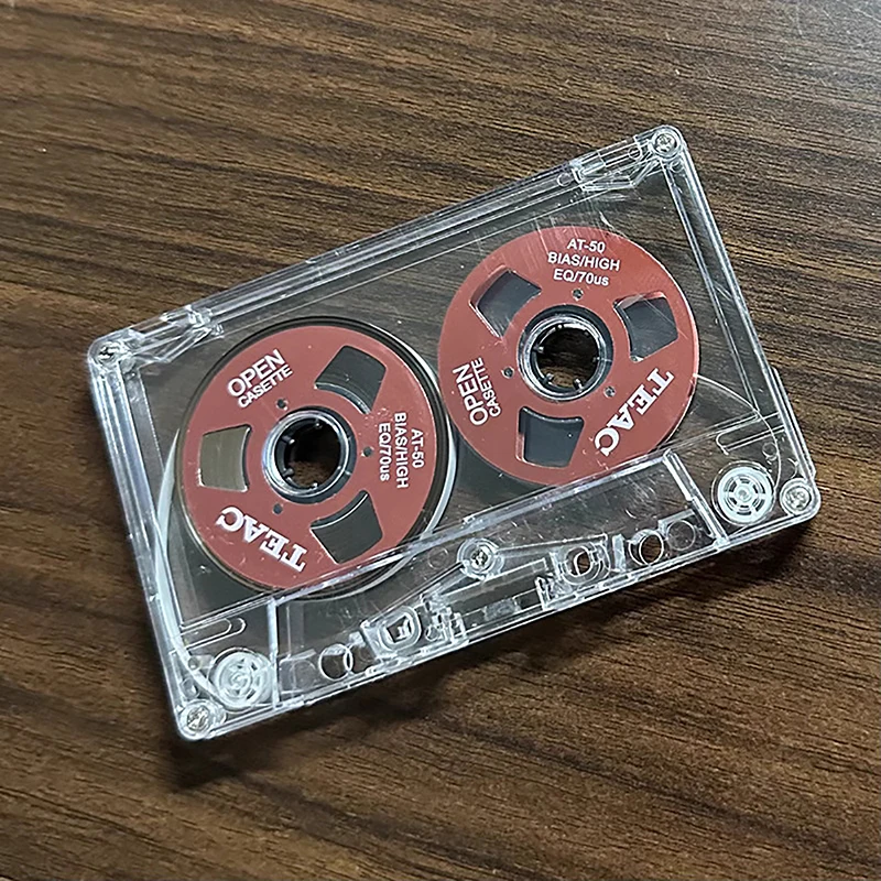 DIY Double-sided Colourful Homemade Metal Reel-to-reel Cassette