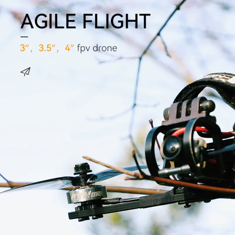 T-MOTOR T-Hobby Drones DIY Parts P1804 4-6S KV2400/KV3400 Brushless Motor For Fpv Drone Motor Drone FPV Freestyle Version thumbnail 4