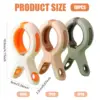 10PCS Large Beach Towel Clips Plastic Strong Windproof Clothes Pegs Quilt Hanging Clip Reusable Non-slip Fixed Drying Clothespin 6