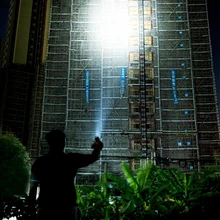  9 Core Super Bright Led Flashlight Cob Outdoor Portable Usb Rechargeable Strong Light Long Range Waterproof Hiking Camping 