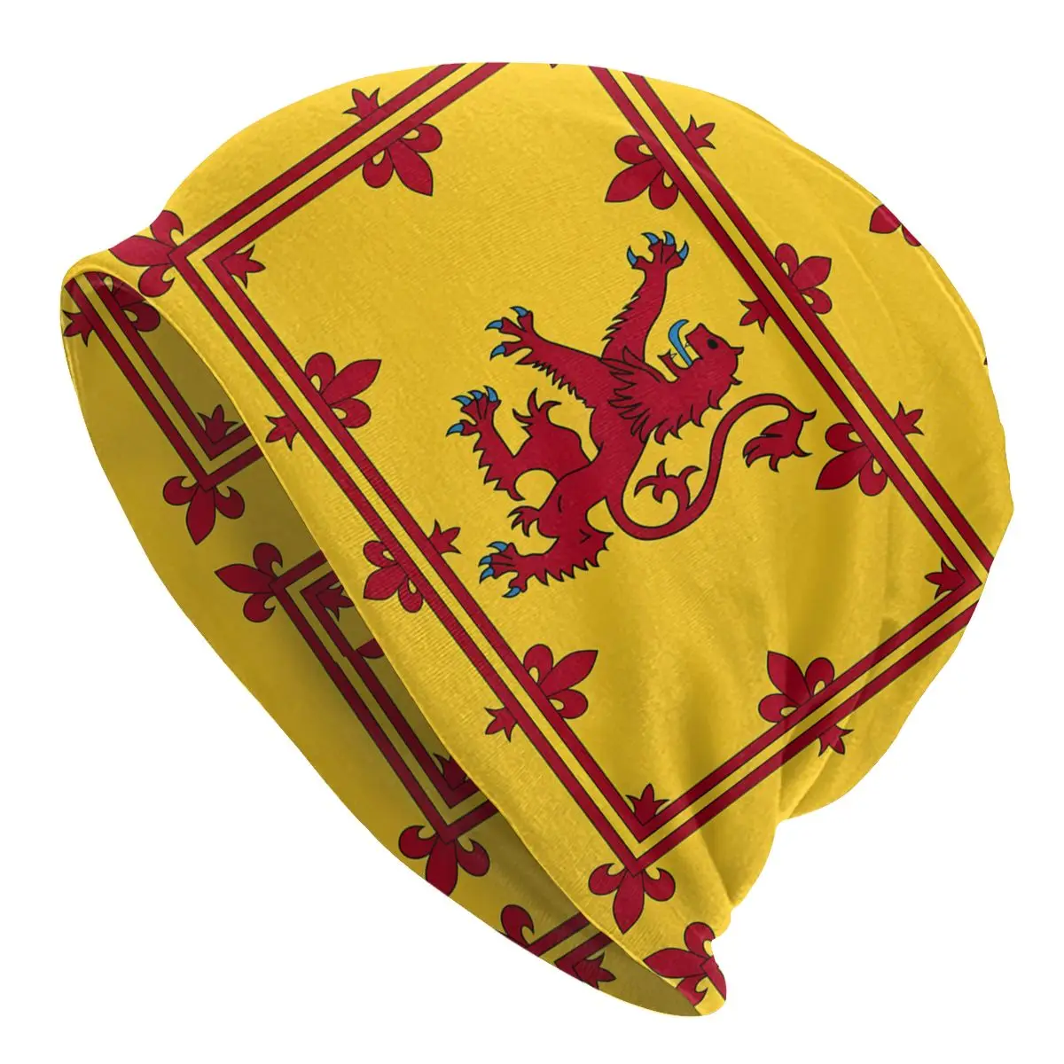 

Scotland Royal Banner Art Board Autumn Female Thin Beanies Double Used Outdoor Bonnet Hats