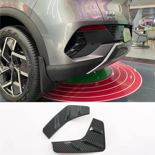 For BYD Atto 3 Ev 22-23 FogLights Front Rear Bumper Car Fog Light Covers Fog Lamp Trim byd act 3 2