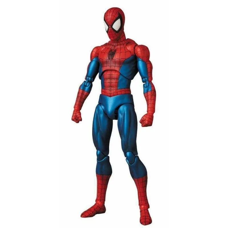 

16CM Marvel Spider Man Mafex 075 The Amazing SpiderMan Action Figure Comic Ver Joints Movable Figure Model Toys