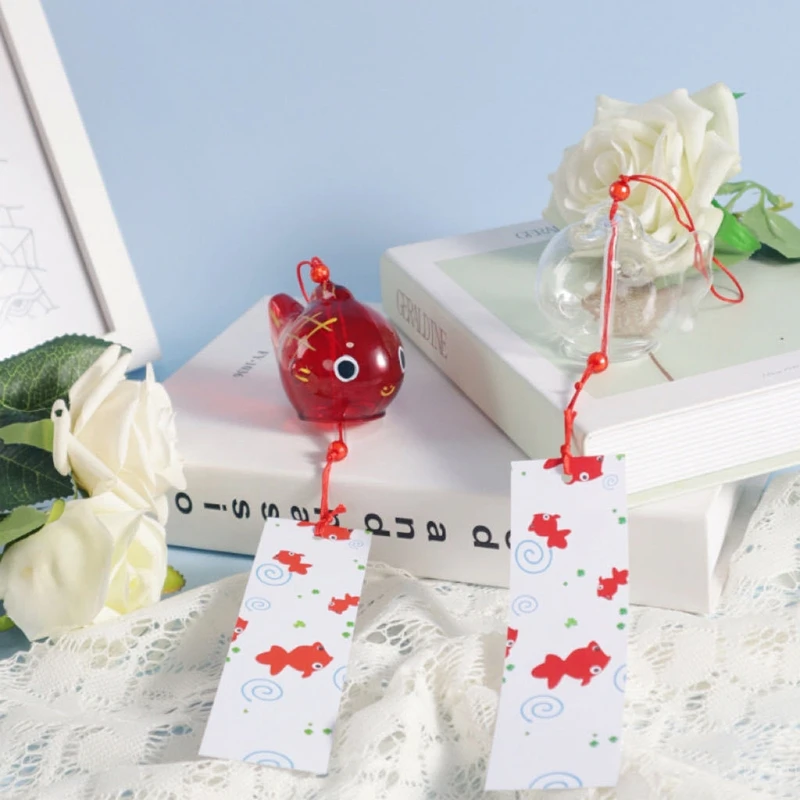 Furin – Sagoma di Pesce Rosso - Campane a vento Giapponesi 14 Furin – Sagoma di Pesce Rosso - Campane a vento Giapponesi - immagine 10