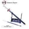 20cm Demon Slayer Kamado Tanjirou Tomioka Giyuu Kanroji Mitsuri Signature Pen Ornaments Collection Desktop Display Gift Toy 1