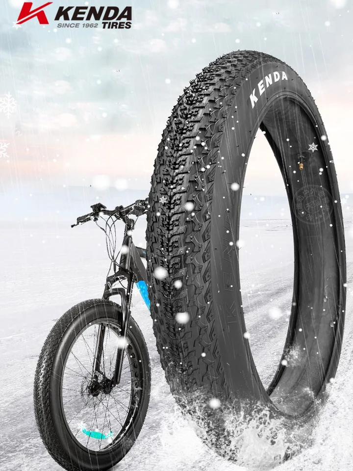 WEEROCK Fat Bike Tire 20x3.0 Inch - Folding Bead Mountain Snow Tire For Electric Bicycles