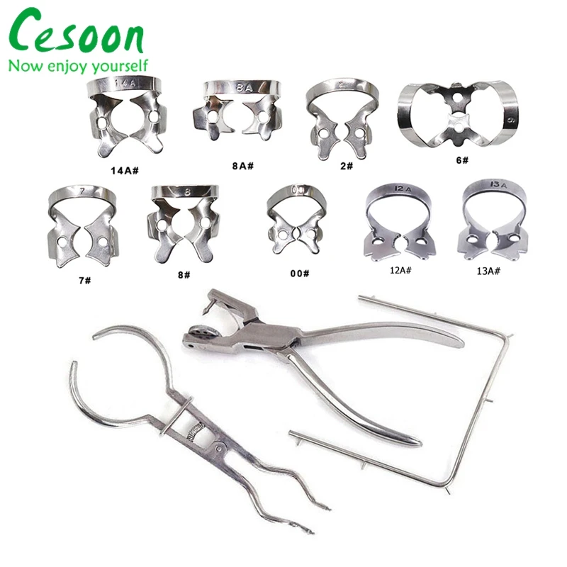 

Dental Stainless Steel Rubber Barrier Punch Tool Kit Orthodontic Dam Instrument Perforator Hole Puncher Pliers Dentistry Lab