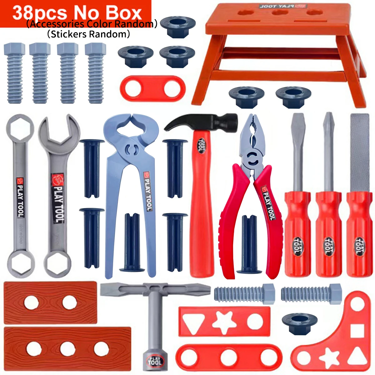 Child's Interactive Building Toolkit Electric Drill Pretend Repair Tools Educational Playset Ideal for Gifts